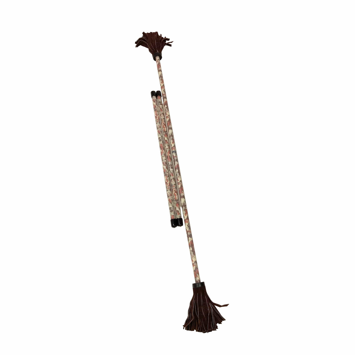  Z-Stix Professional Juggling Flower Sticks-Devil Sticks and 2 Hand Sticks, High Quality, Beginner Friendly - Camouflage Series 