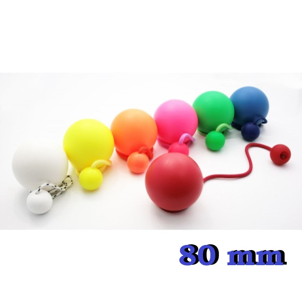  Play Pair of Contact Poi Pro with 80mm Stage Ball 