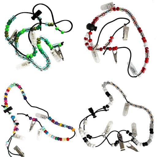  Mougee Clip - Carry Your Mougee Flow Star Around In Style - Adjustable Length, Heavy Duty Clips, LED Light 