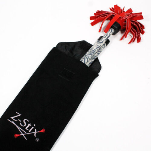  Velour microfiber Z-Stix storage bag for Flower Sticks, Devil Stix, Juggling Sticks (Sticks Not Included) 