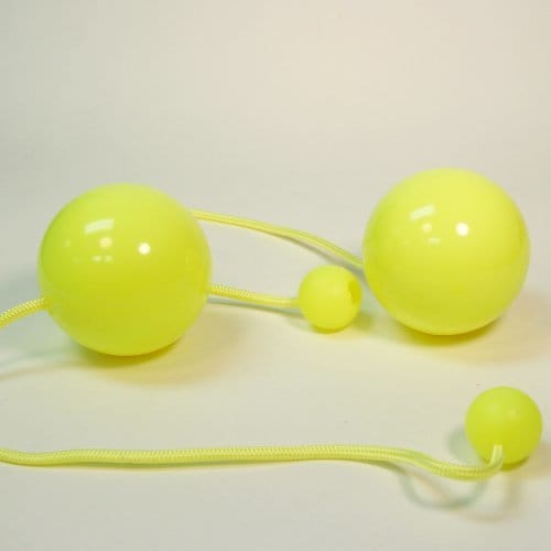  Play Pair of Contact GIGA Poi with 100mm Stage Ball 