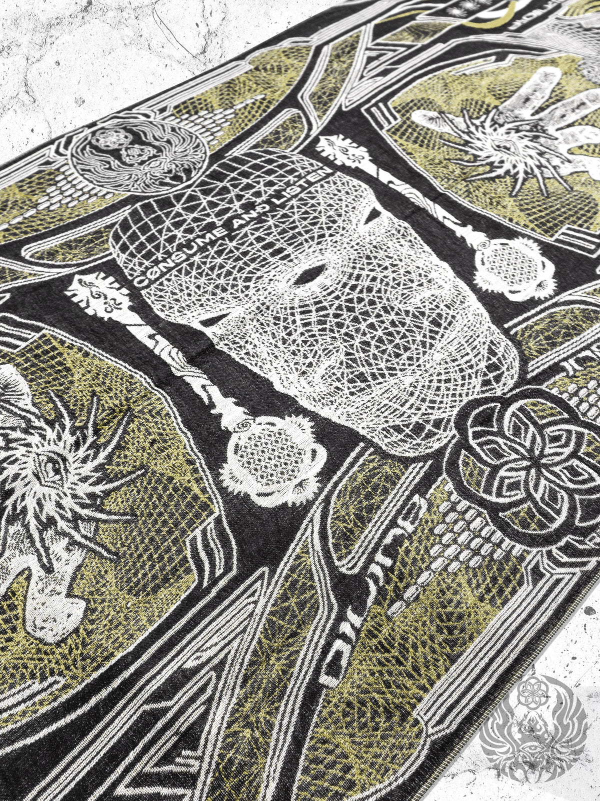 RESTOCKED ✦ GOLDEN TEACHERS V1 • GOLD • Festival Shawl/Scarf NEW