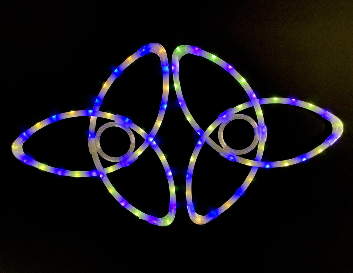 Starlight LED Triquetras (Pair)