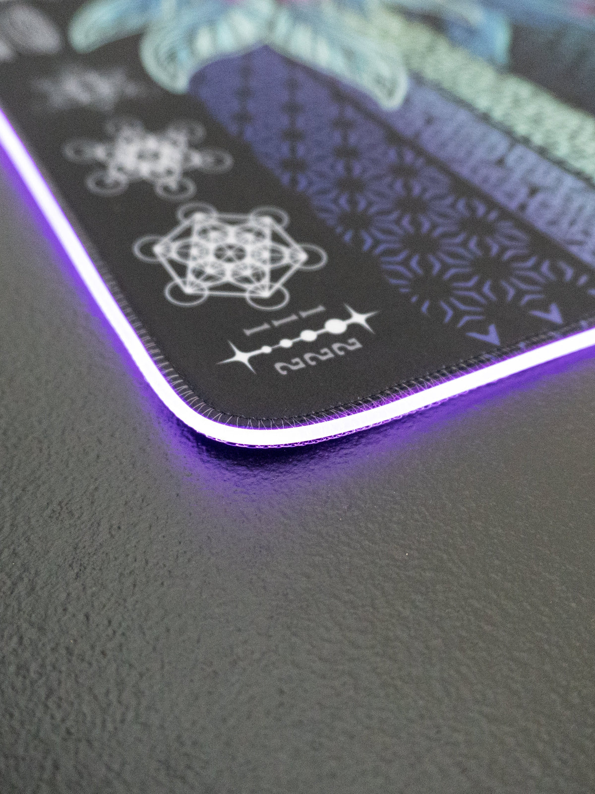 WOUNDS TO WISDOM V2 • ETHEREAL HUES • XXL RGB GAMING MOUSEPAD