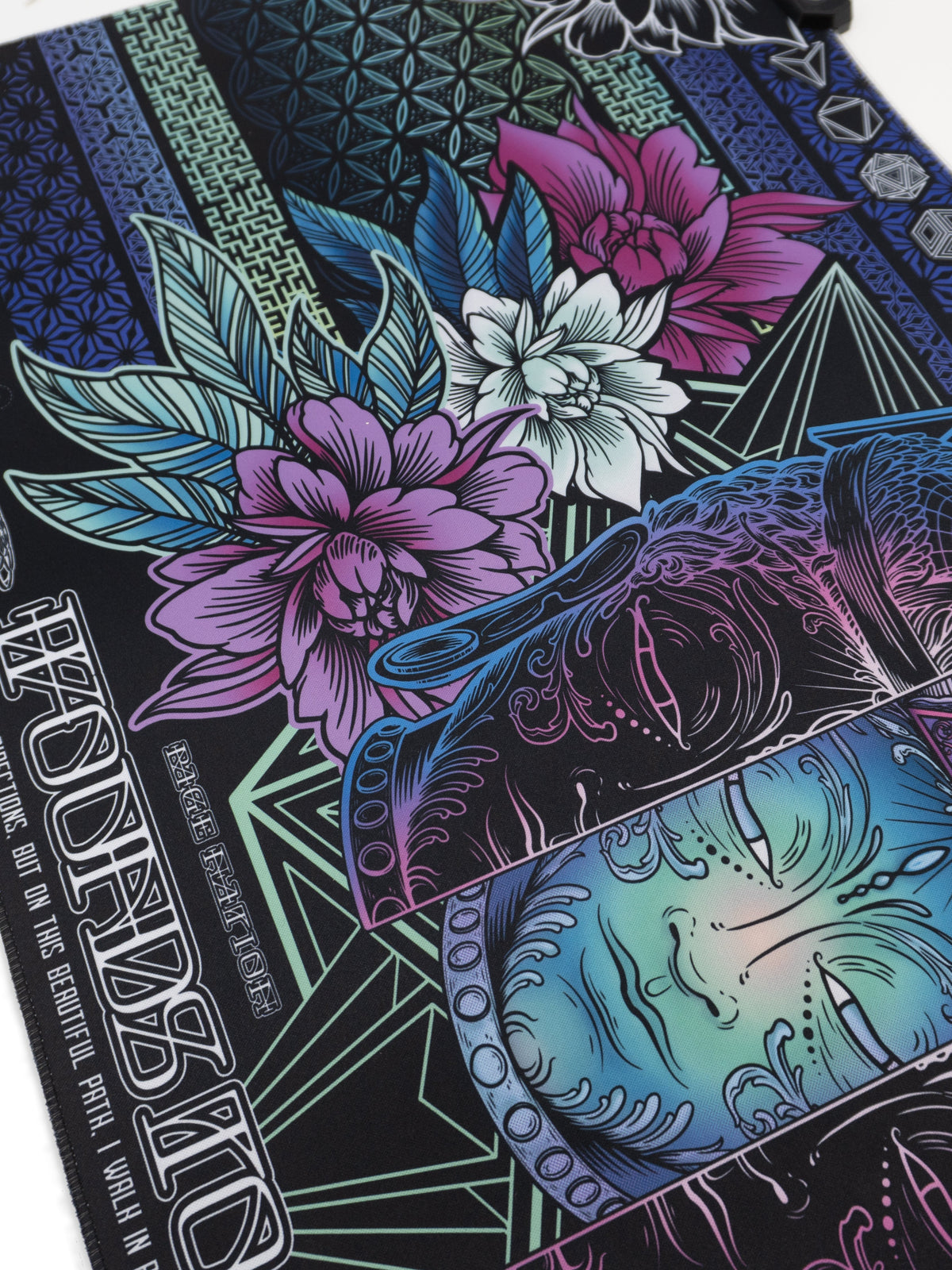 WOUNDS TO WISDOM V2 • ETHEREAL HUES • XXL RGB GAMING MOUSEPAD