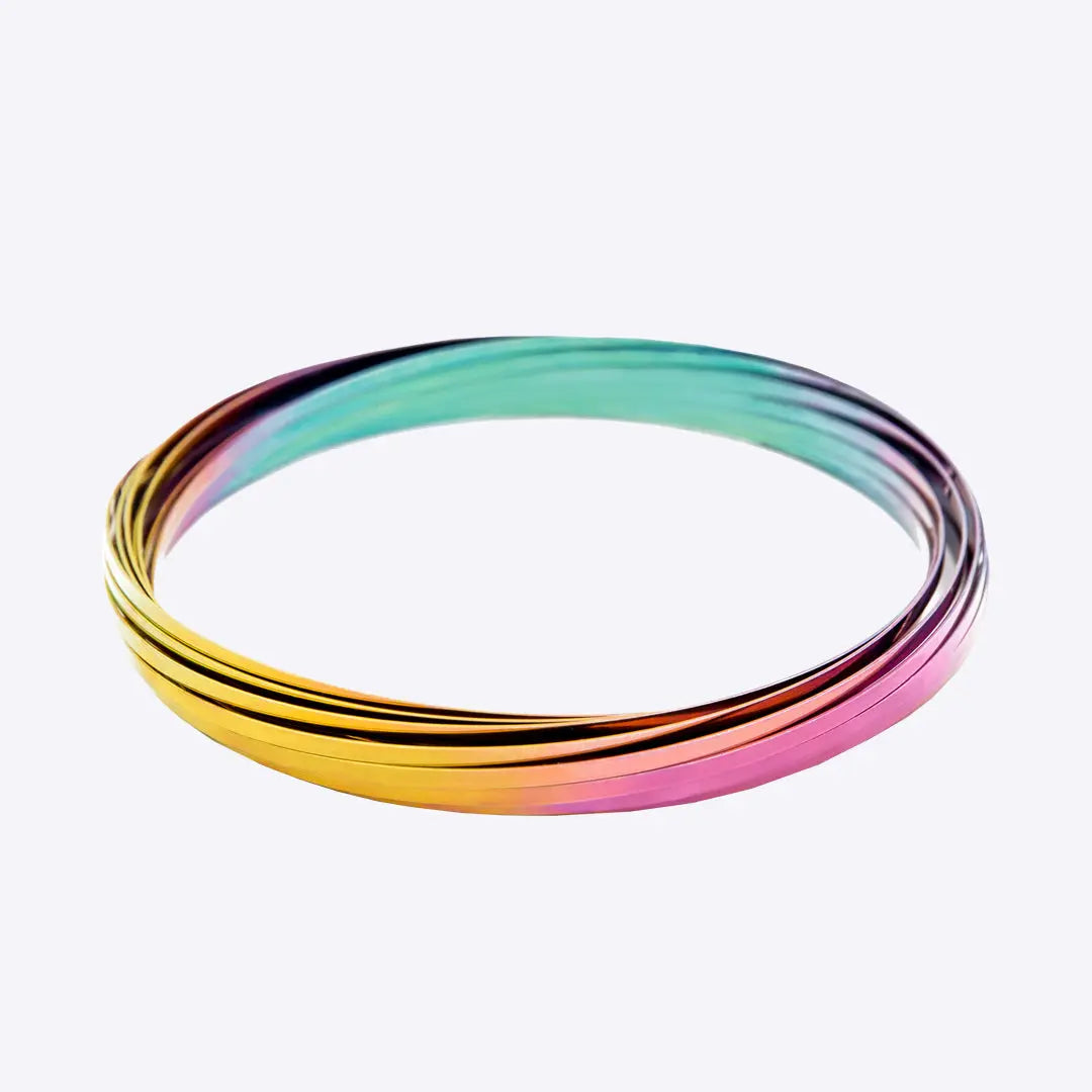  Mozi - Rainbow Flow Ring 