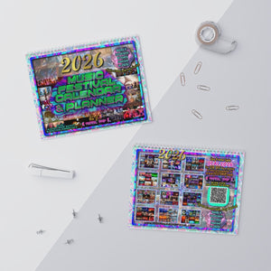 Music Festivals 2026 Calendar & Planner with Digital iCal Sync