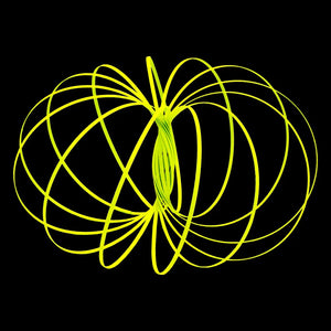 Glowzi - UV Flow Rings in Pink and Yellow!