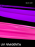 UV Magenta (5/8) Polypro Hula Hoop