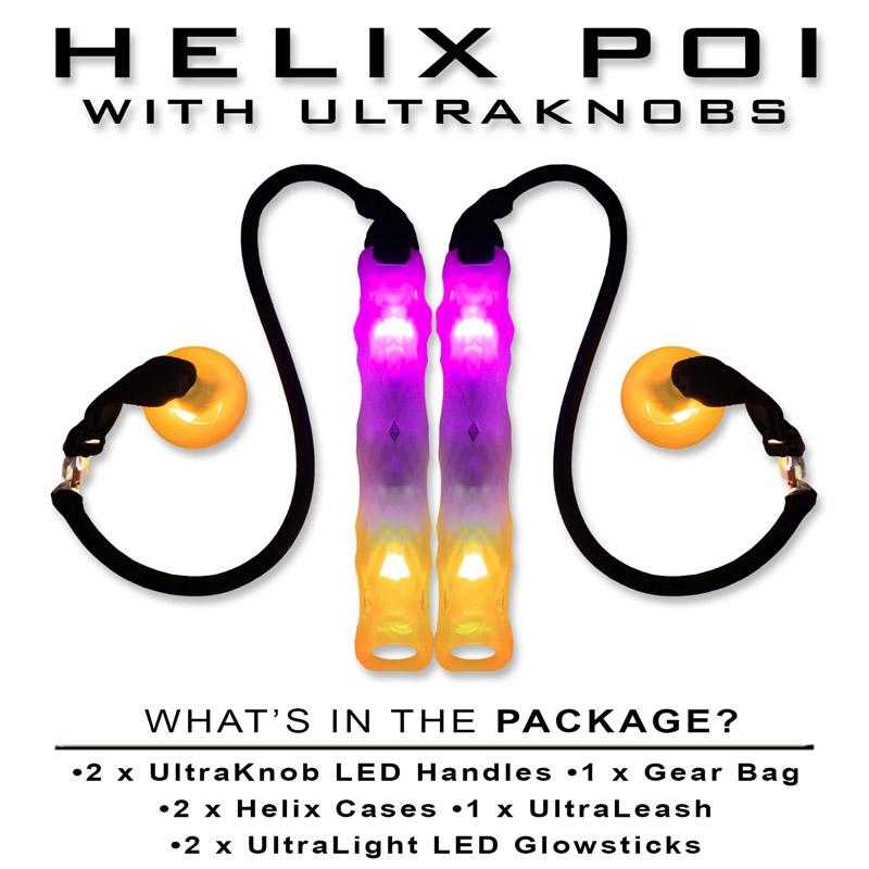 Buy LED Glow Stick Poi | Helix Poi | UltraPoi