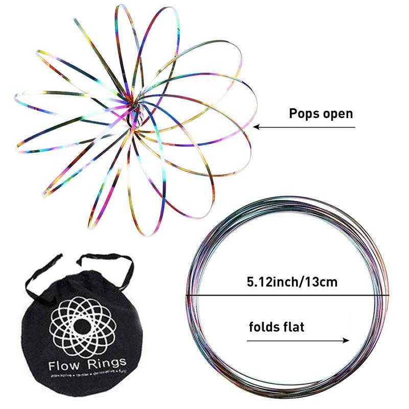 Buy Flow Rings, Kinetic Spinner Toy for Sale