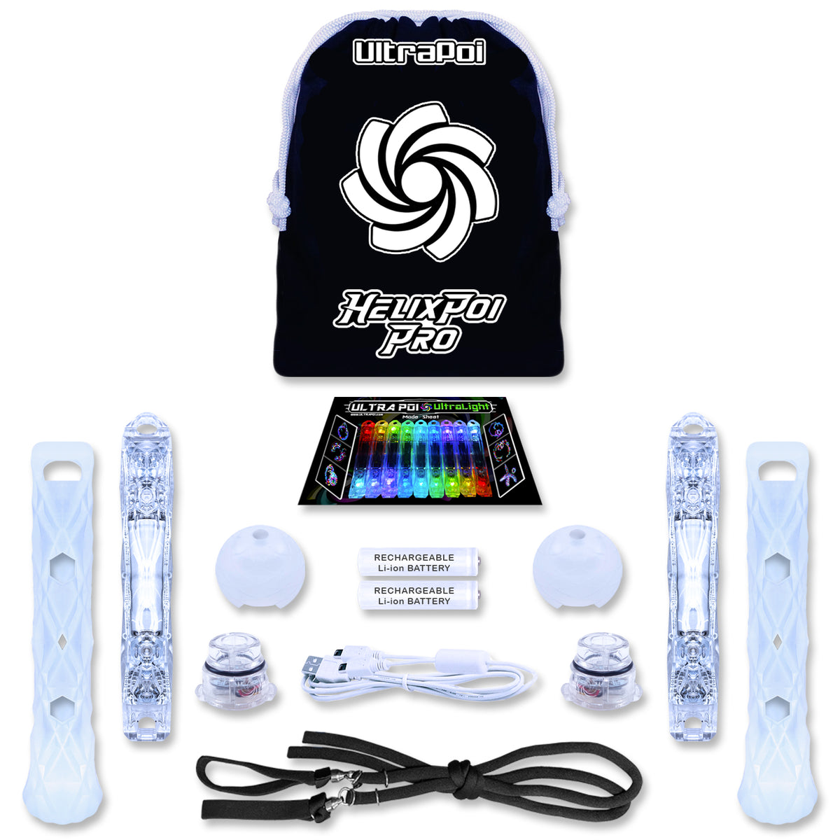 HelixPoi Pro w/ LED Handles