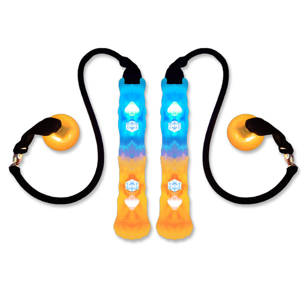 LED Glow Stick HelixPoi Pro Set with Gear Bag | UltraPoi