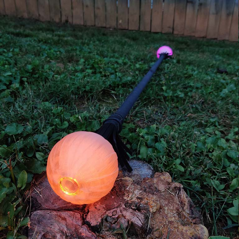 Led Staff Multicolor LED Contact Staff - Bo Staff Spinning Dot XL Pro | UltraPoi