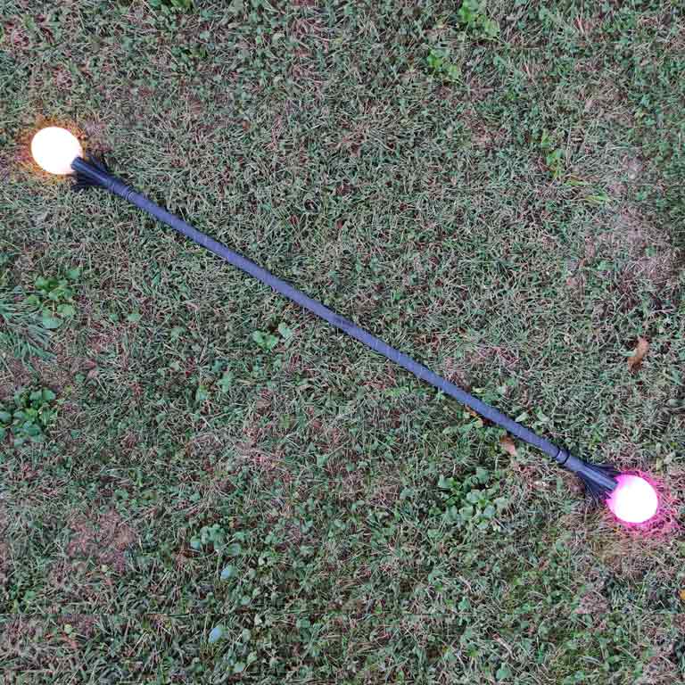 Led Staff Multicolor LED Contact Staff - Bo Staff Spinning Dot XL Pro | UltraPoi