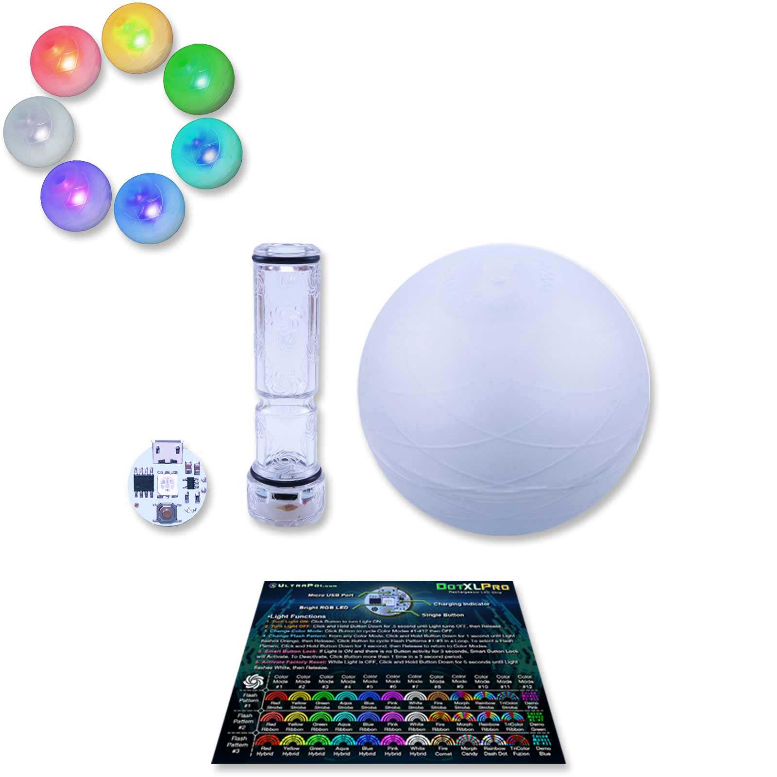 LED Orb Case | www.ultrapoi.com