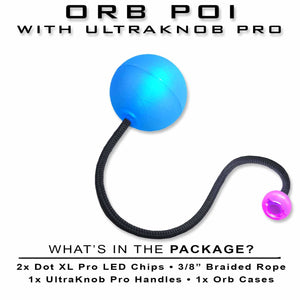 Orb Poi (Individual) Replace Lost or Upgrade to 3 Poi | www.ultrapoi.com