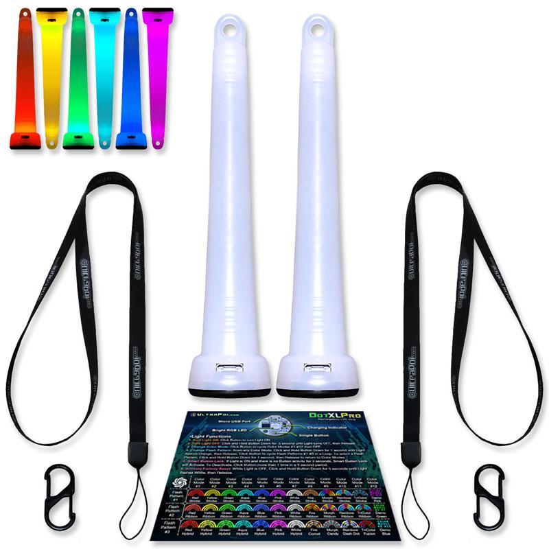 Digi LED Glow Stick (Pair)