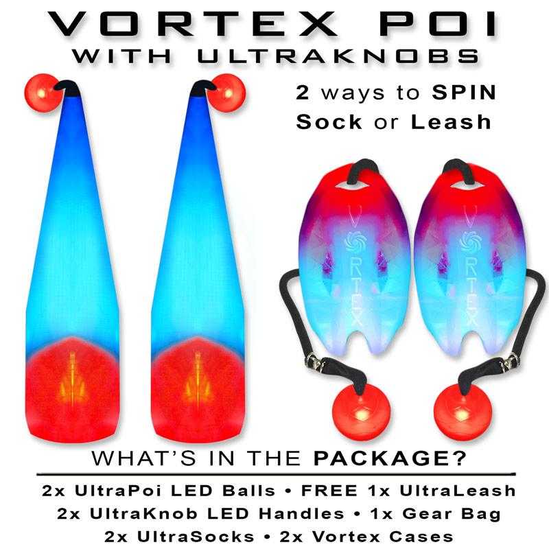 Buy LED Sock Poi | Vortex Poi | UltraPoi
