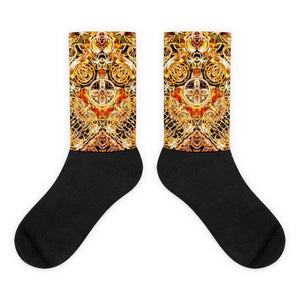 Fire Artist  Black Foot Socks | www.ultrapoi.com