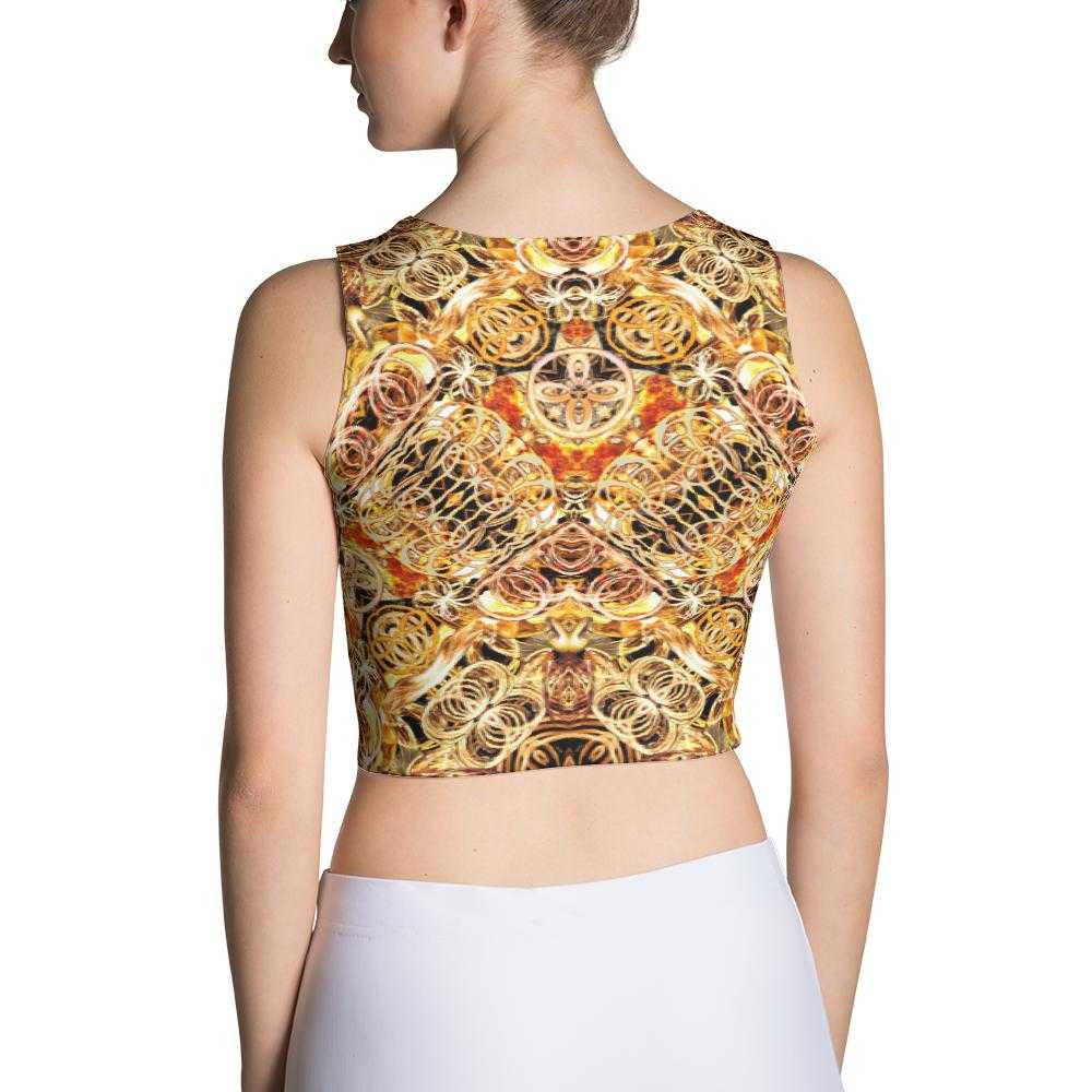 Fire Artist Women's Yoga Crop Top | www.ultrapoi.com