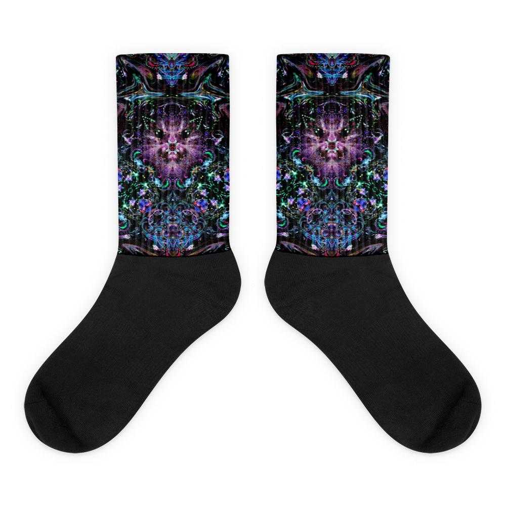 Glove Artist Black Foot Socks | www.ultrapoi.com