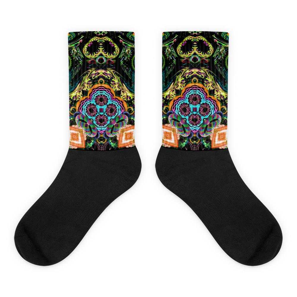 Orbit Artist Black Foot Socks | www.ultrapoi.com