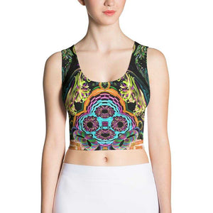 Orbit Artist Women's Yoga Crop Top | www.ultrapoi.com