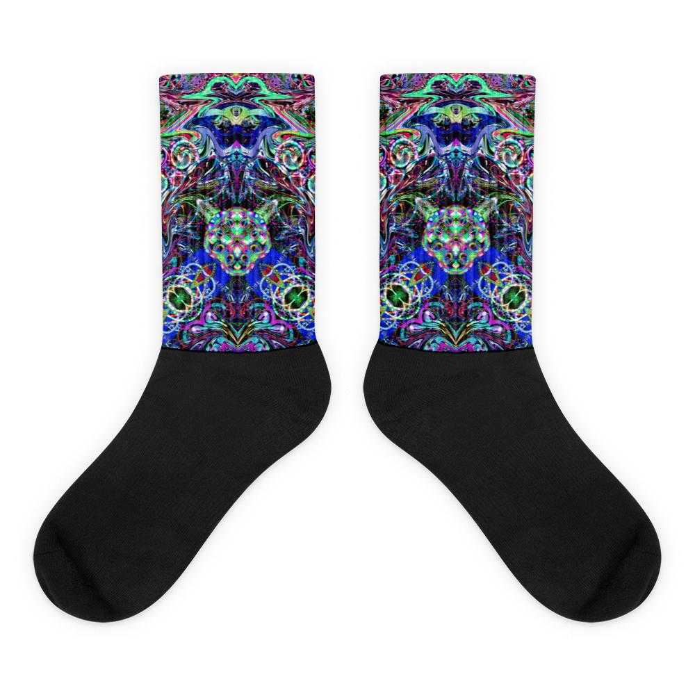 Poi Artist  Black Foot Socks | www.ultrapoi.com