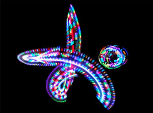 Double Helix  Poi Set - No Lights | www.ultrapoi.com