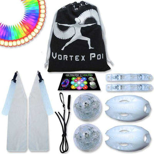 Vortex Poi with Helix Handles | www.ultrapoi.com