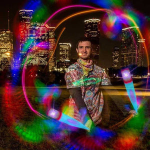 Vortex Poi with Helix Handles | www.ultrapoi.com